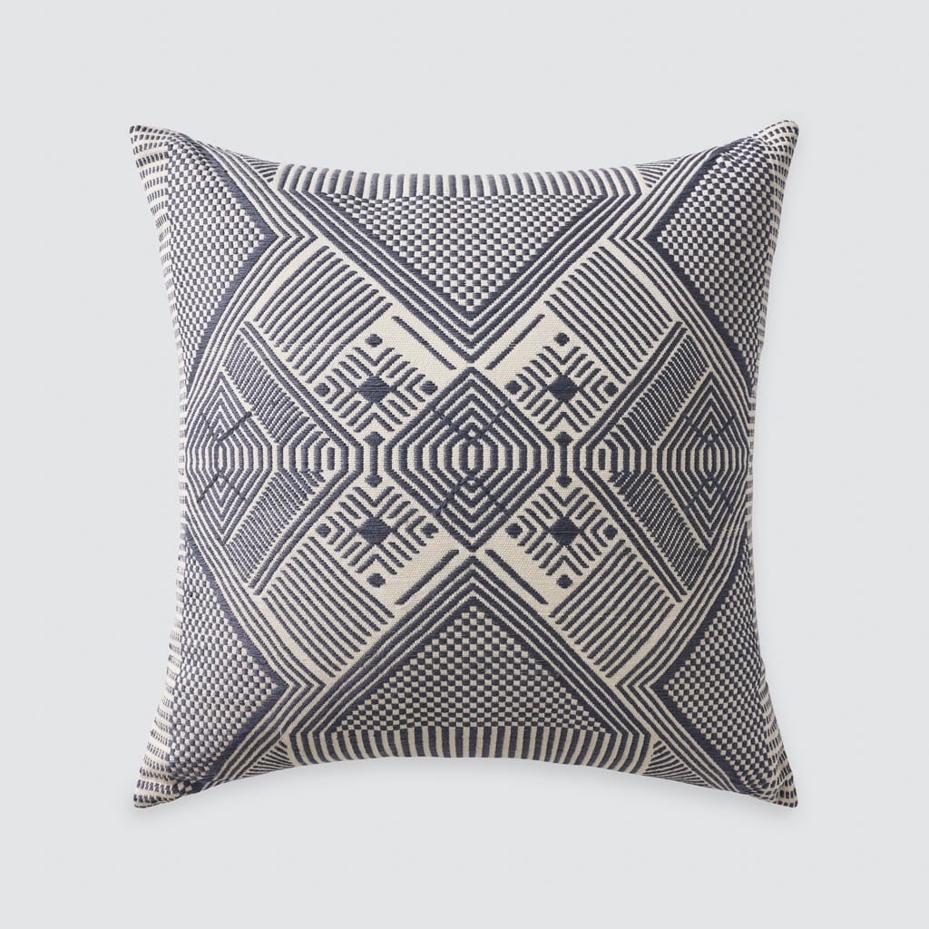 The Citizenry Palmera Pillow | Stone Blue - Image 0