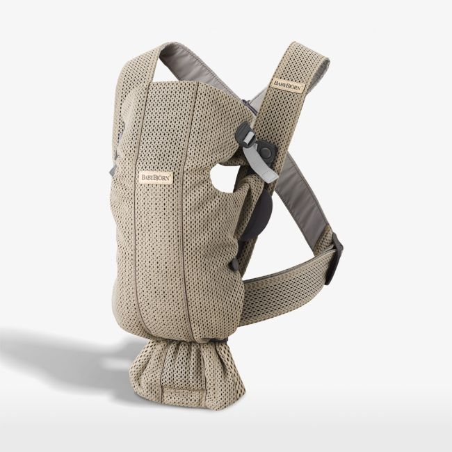 BABYBJÖRN ™ Grey Beige Mini 3D Mesh Baby Carrier - Image 0