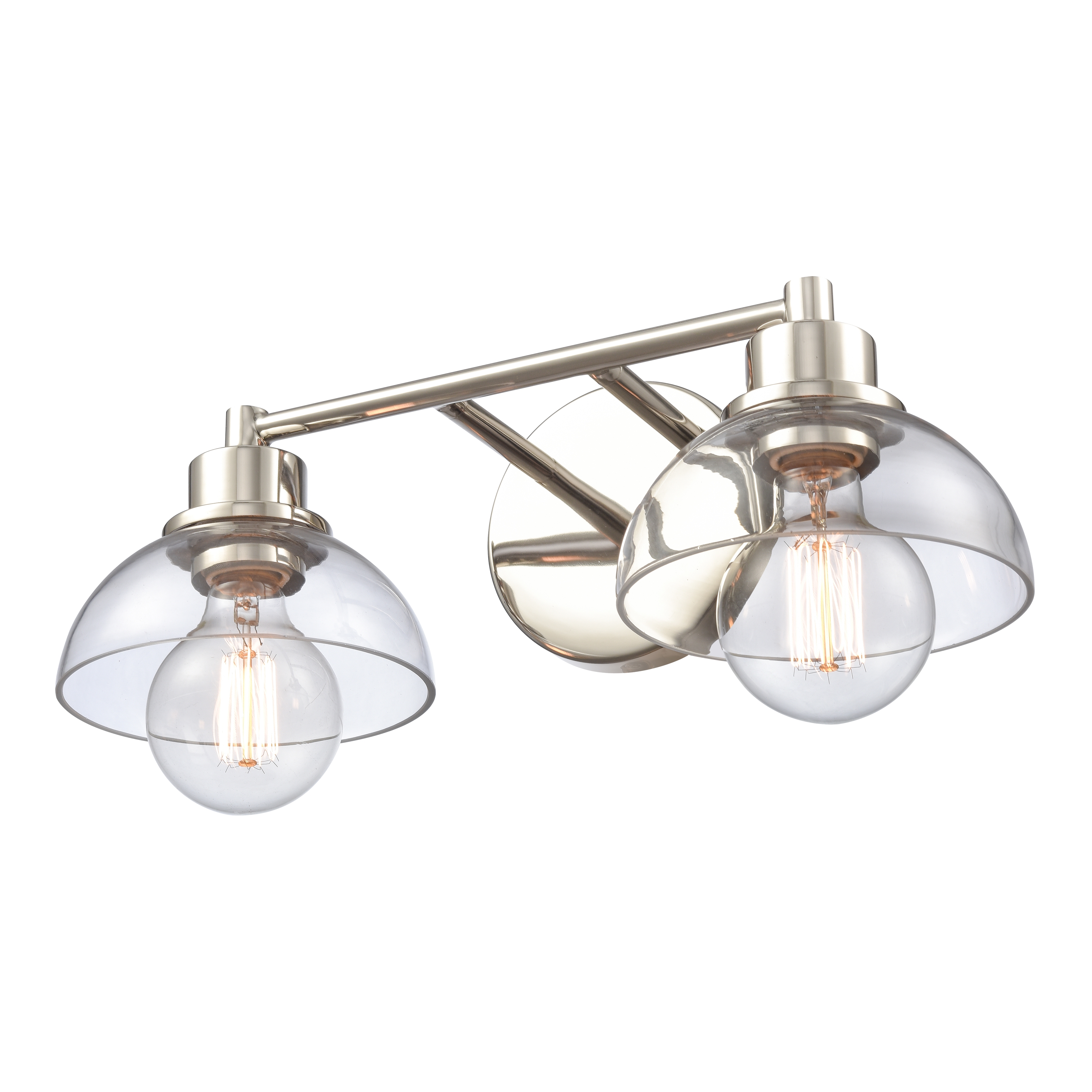 Julian 16'' Wide 2-Light Vanity Light - Polished Nickel - Image 4