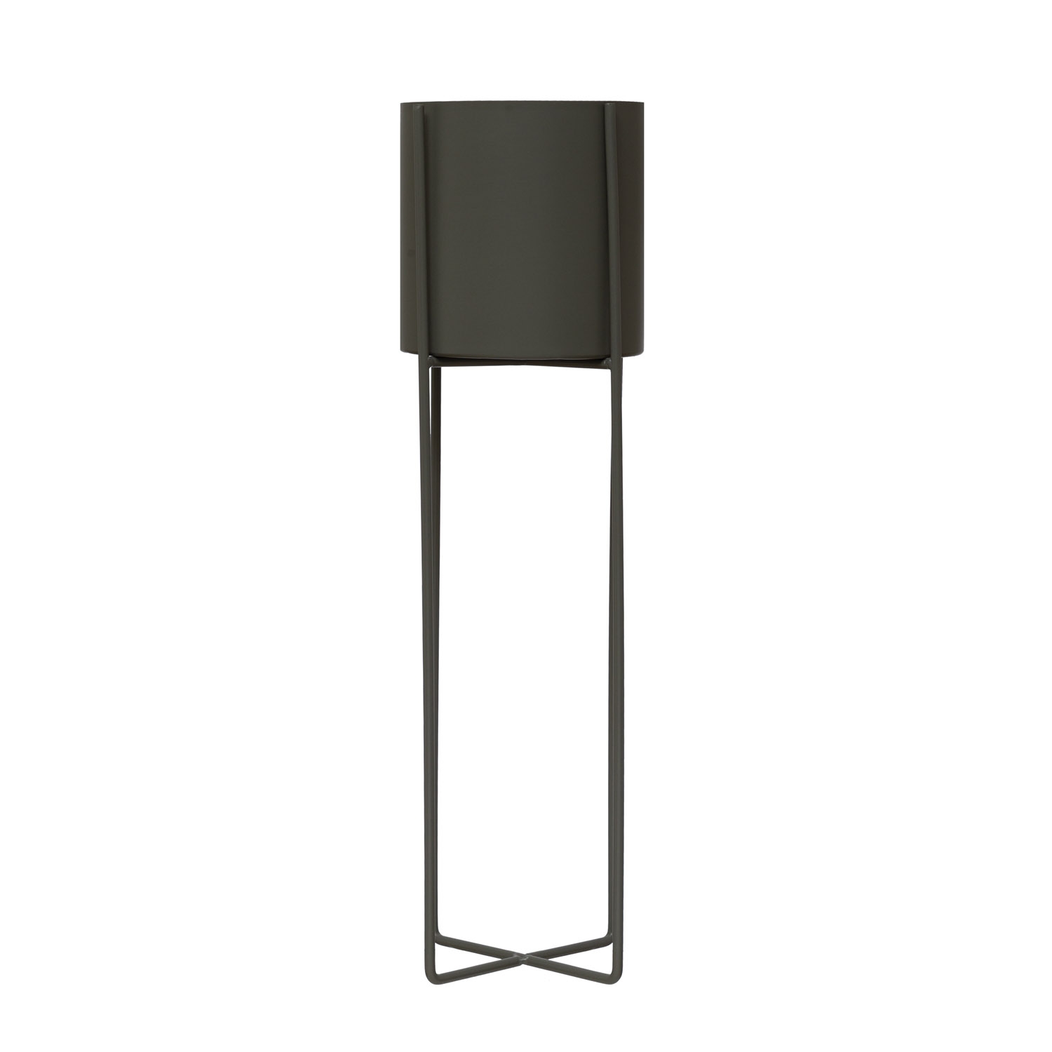 Metal Planter with Stand - Image 0