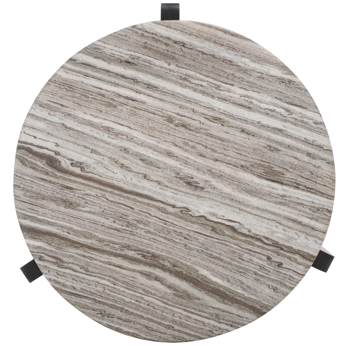 Graelyn Marble Top Coffee Table - Black/Grey - Image 5