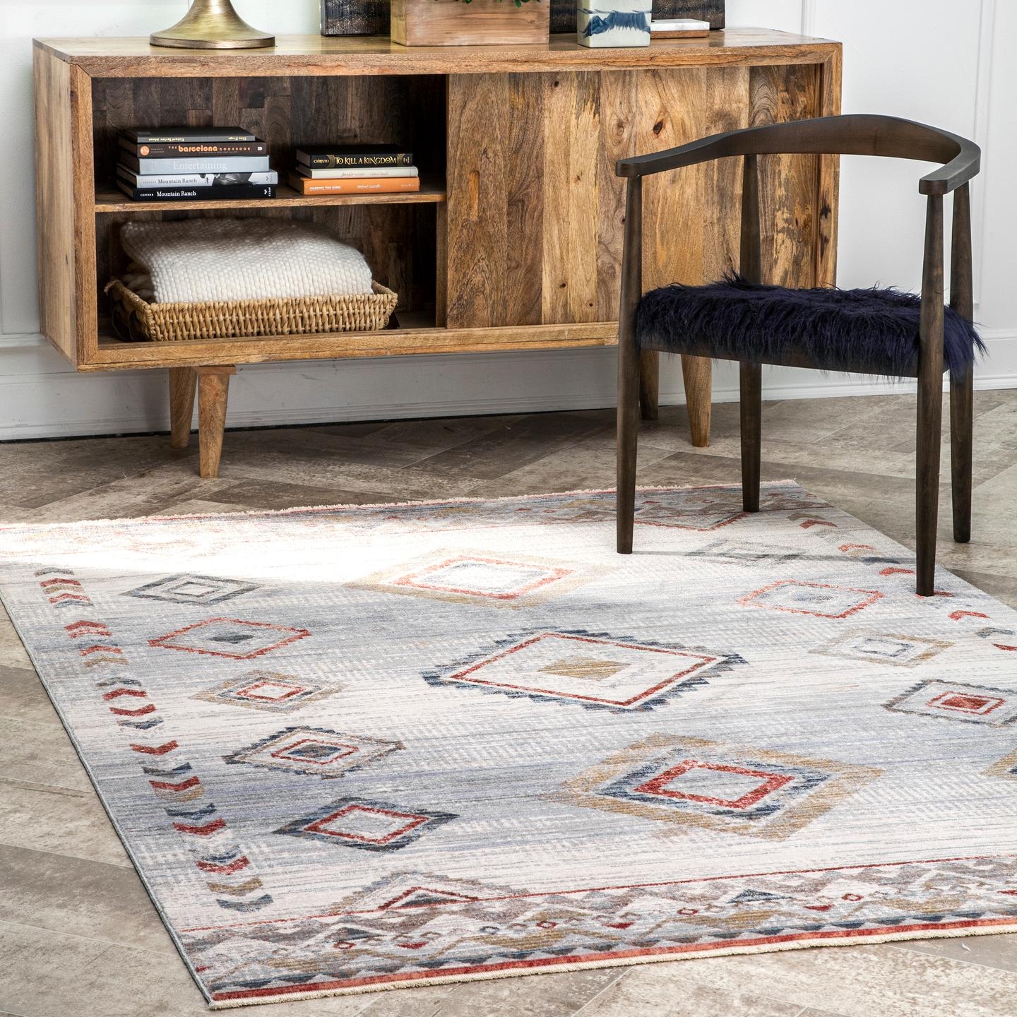 Alondra Tribal Diamonds Area Rug - Image 0