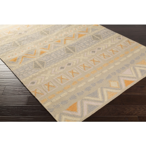 Nomad Beige Indoor 2'6" x 8' Handmade Rug - Image 2