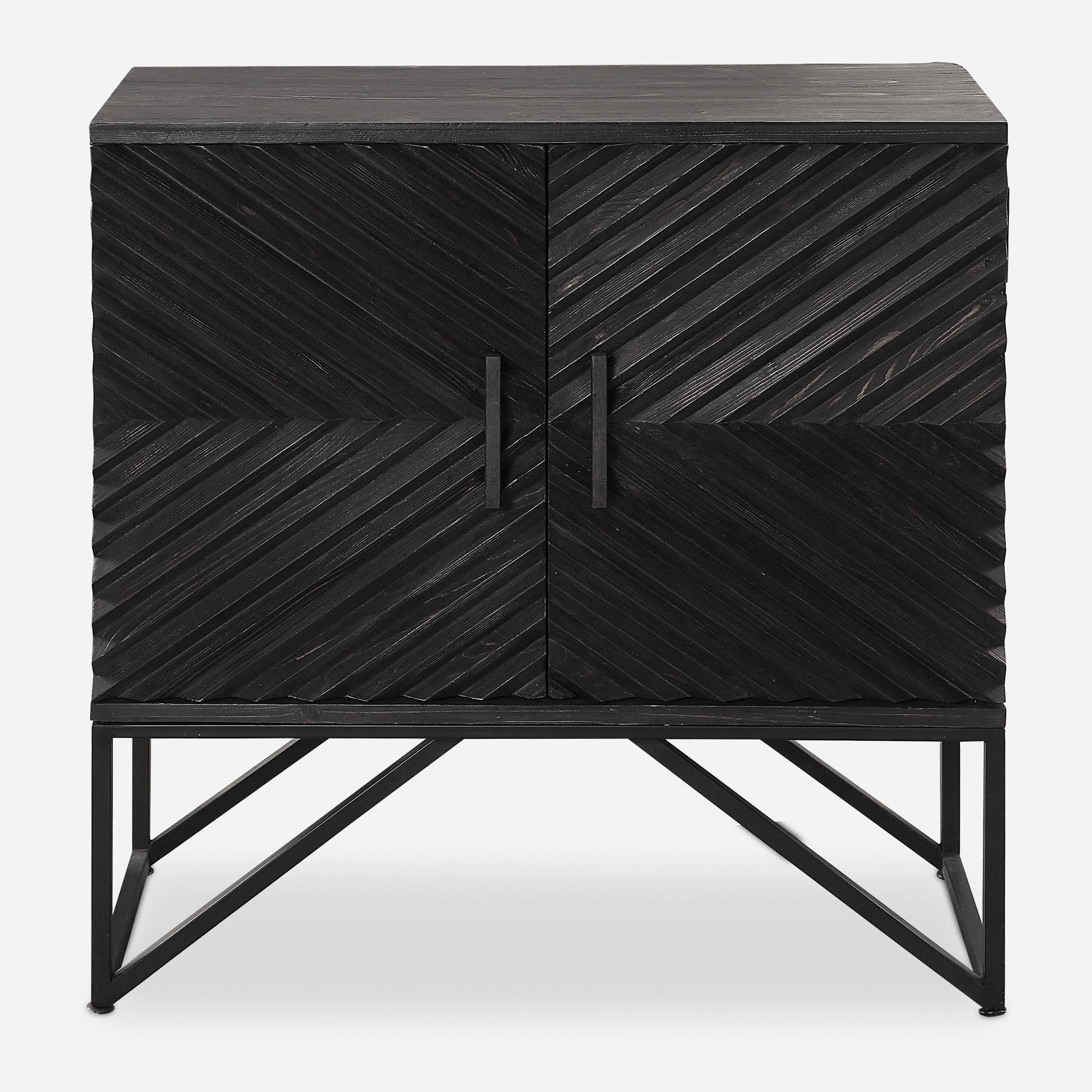 Zadie Ebony Accent Cabinet - Image 0