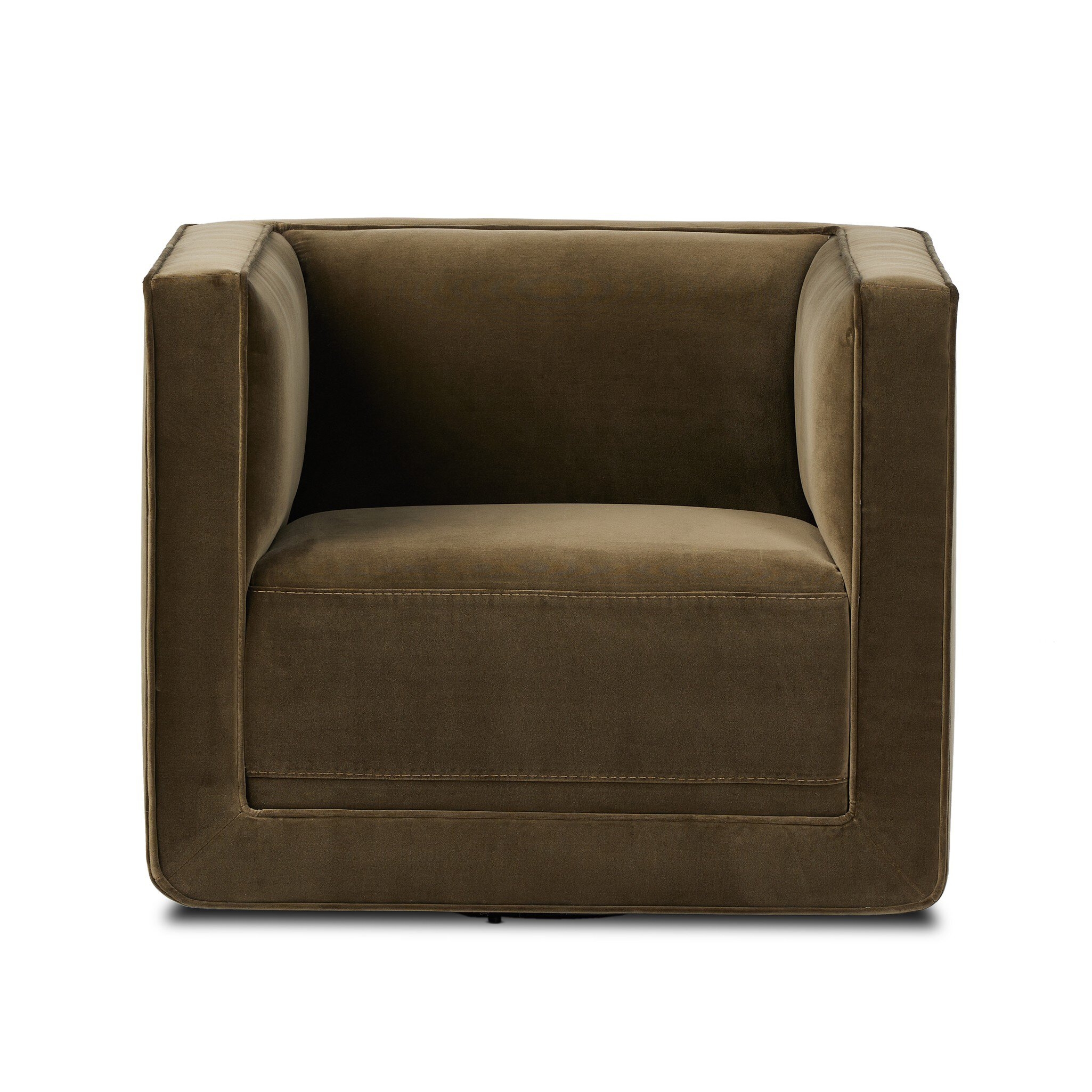 Phillip Swivel Chair - Surrey Olive - Image 0