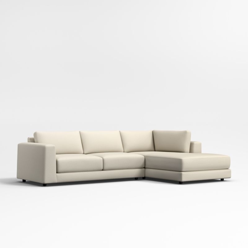Peyton 2-Piece Right-Arm Bumper Sectional Sofa - Image 1