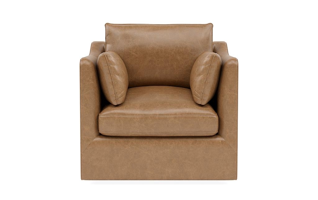 Caitlin Leather Swivel Chair by The EverygirlÃ?Â® - Image 1