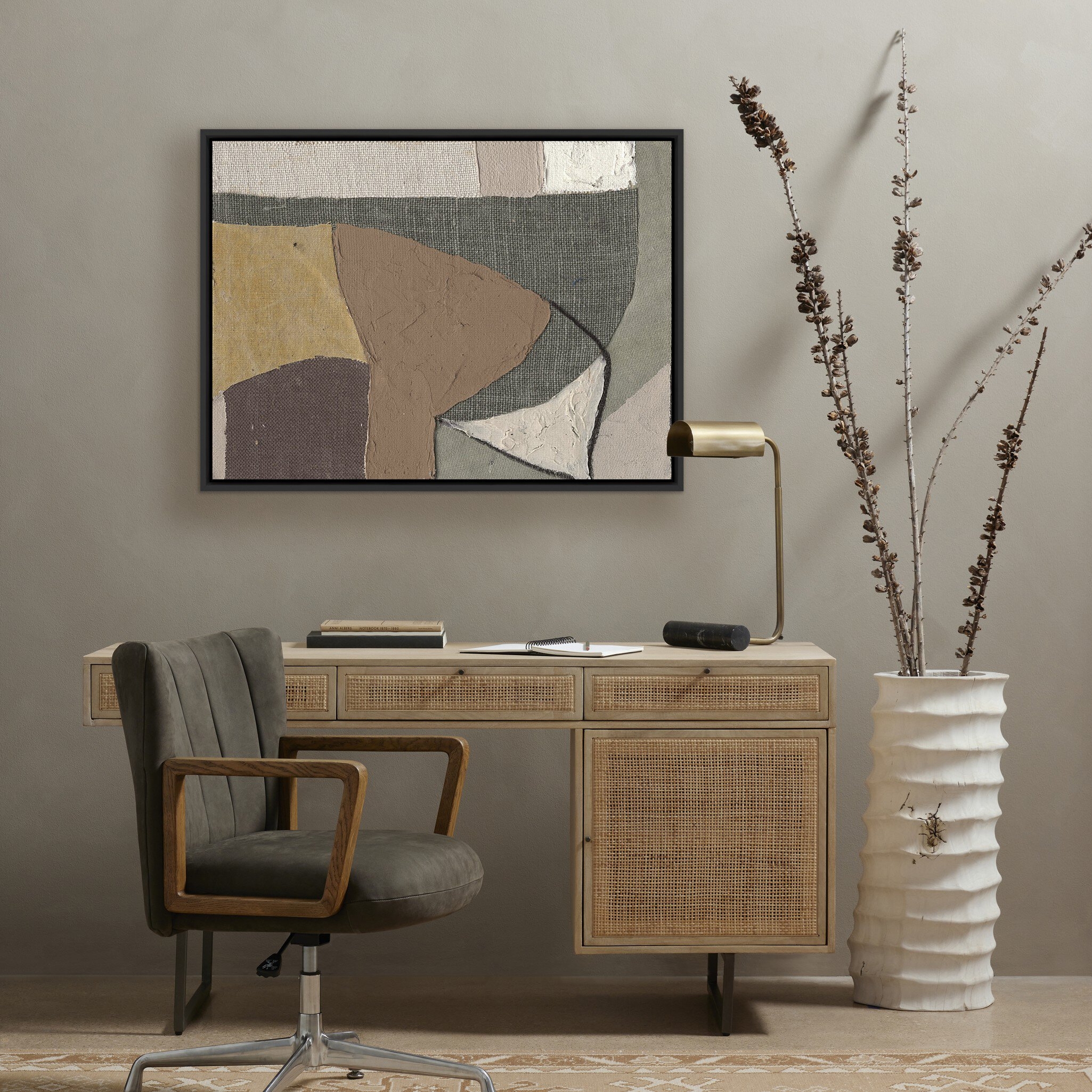 Textile 4 by Raoul Morren	 - Black Maple Floater - Image 2