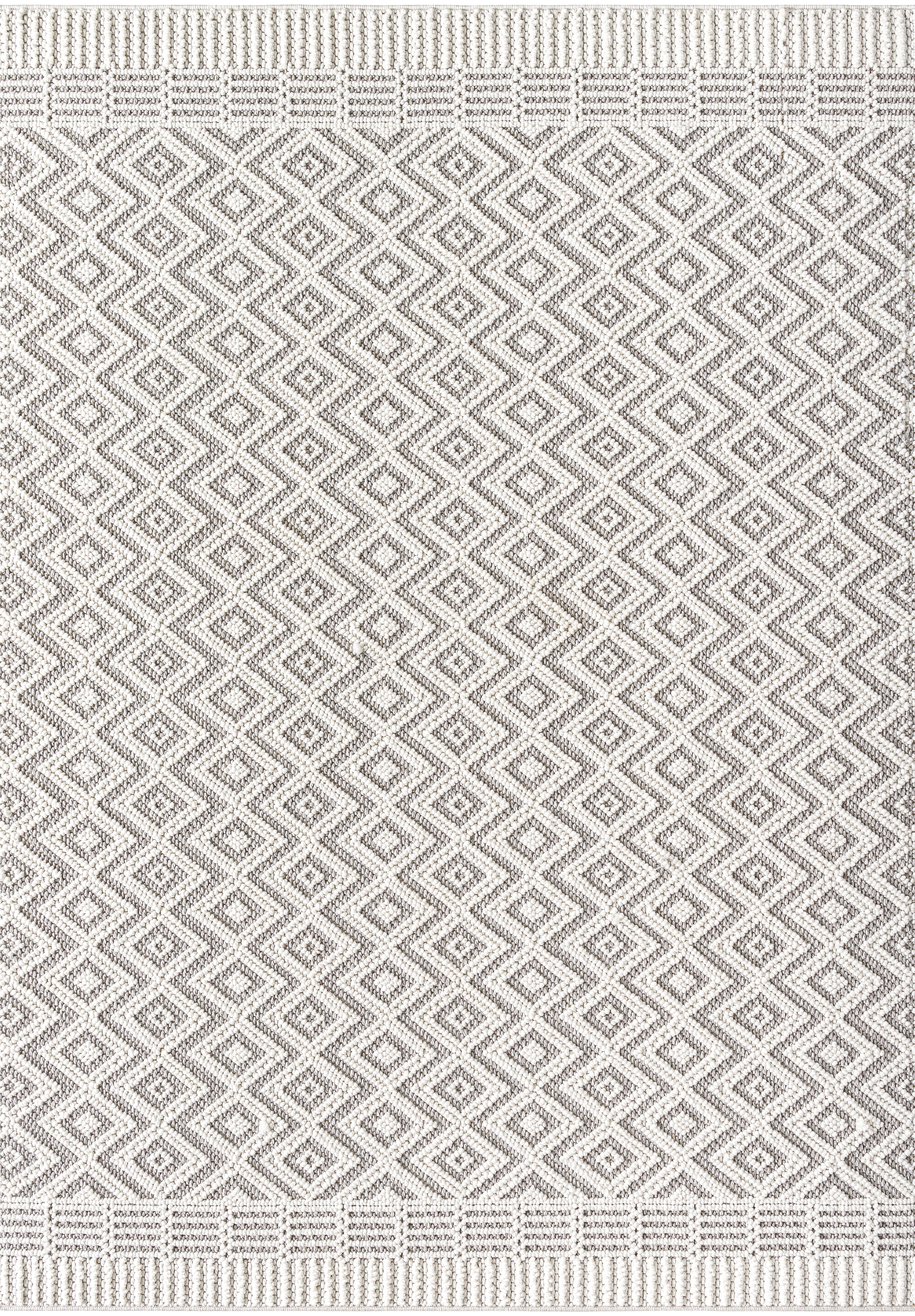 Bouclair Beige Indoor 7'10" x 10' Machine Woven Rug - Image 0