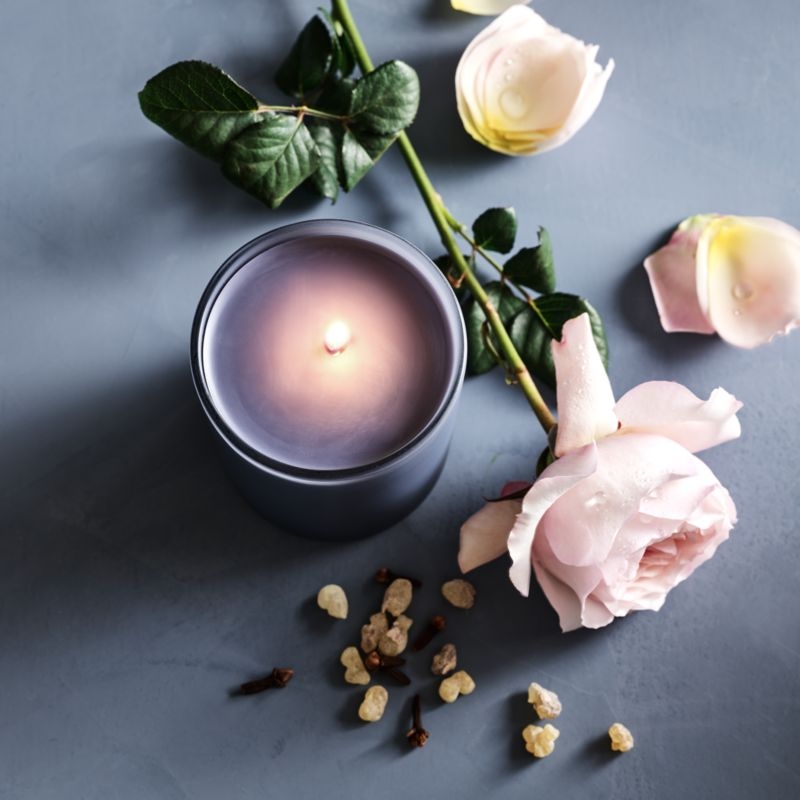 Monochrome No. 6 Dusk 1-Wick Scented Candle - Clove, Frankincense and Rose - Image 1