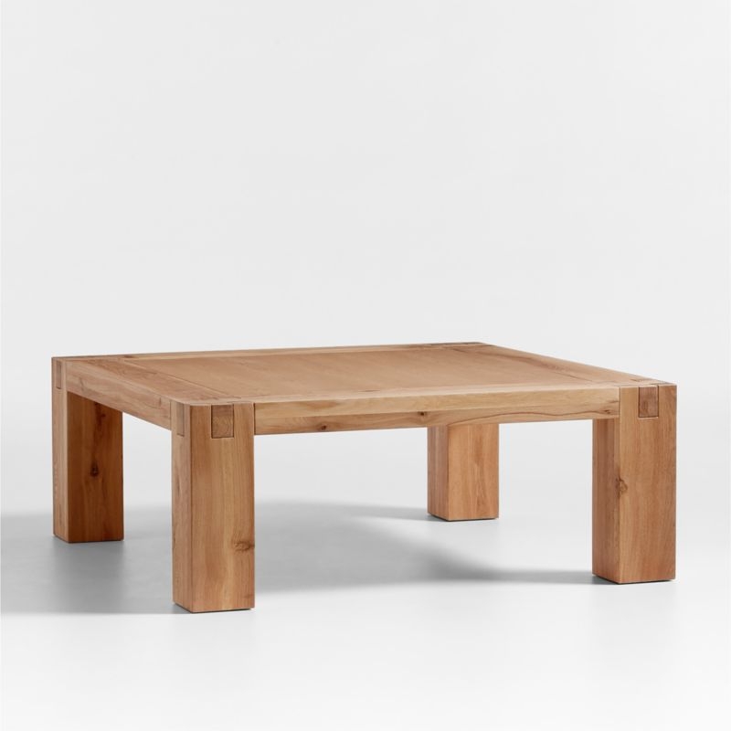 Shinola Utility Square Oak Coffee Table - Image 2