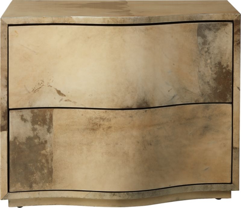 Tide Curved Nightstand Vellum - Image 2