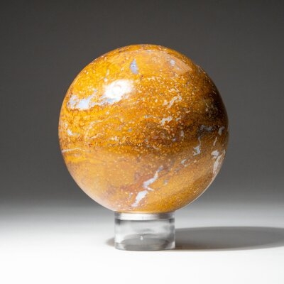 Genuine Polished Ocean Jasper Sphere (2.2 Lbs) - Image 0