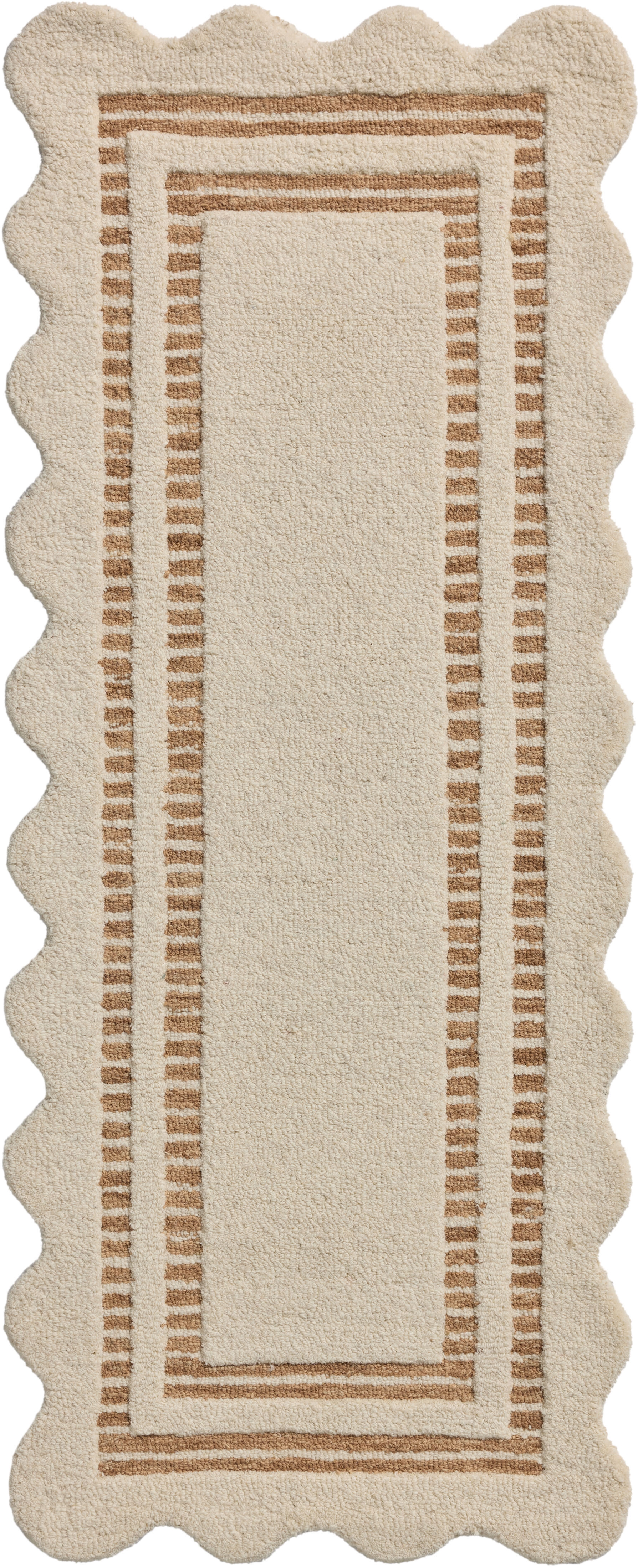 Chris Loves Julia x Loloi Scottie Ivory / Rust 5'-0" x 7'-6" - Image 4