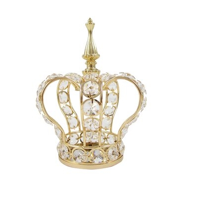 Braham Crystal Bead Crown Royal Centerpiece - Image 0