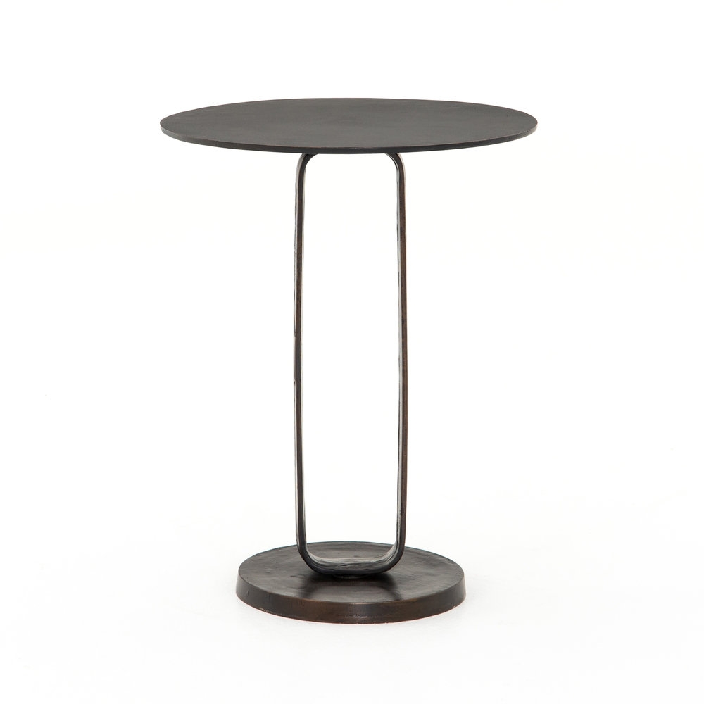 Four Hands Douglas End Table - Antique Rust - Image 0