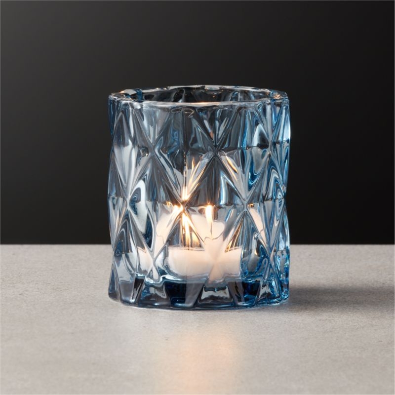 Betty Blue Tea Light Candle Holder - Image 1