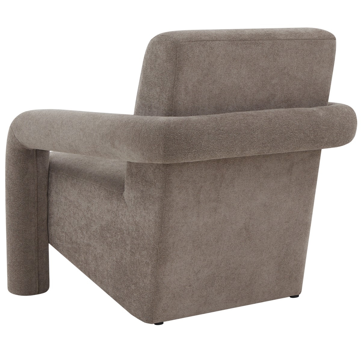 Faylin Boucle Accent Chair - Brown - Image 4