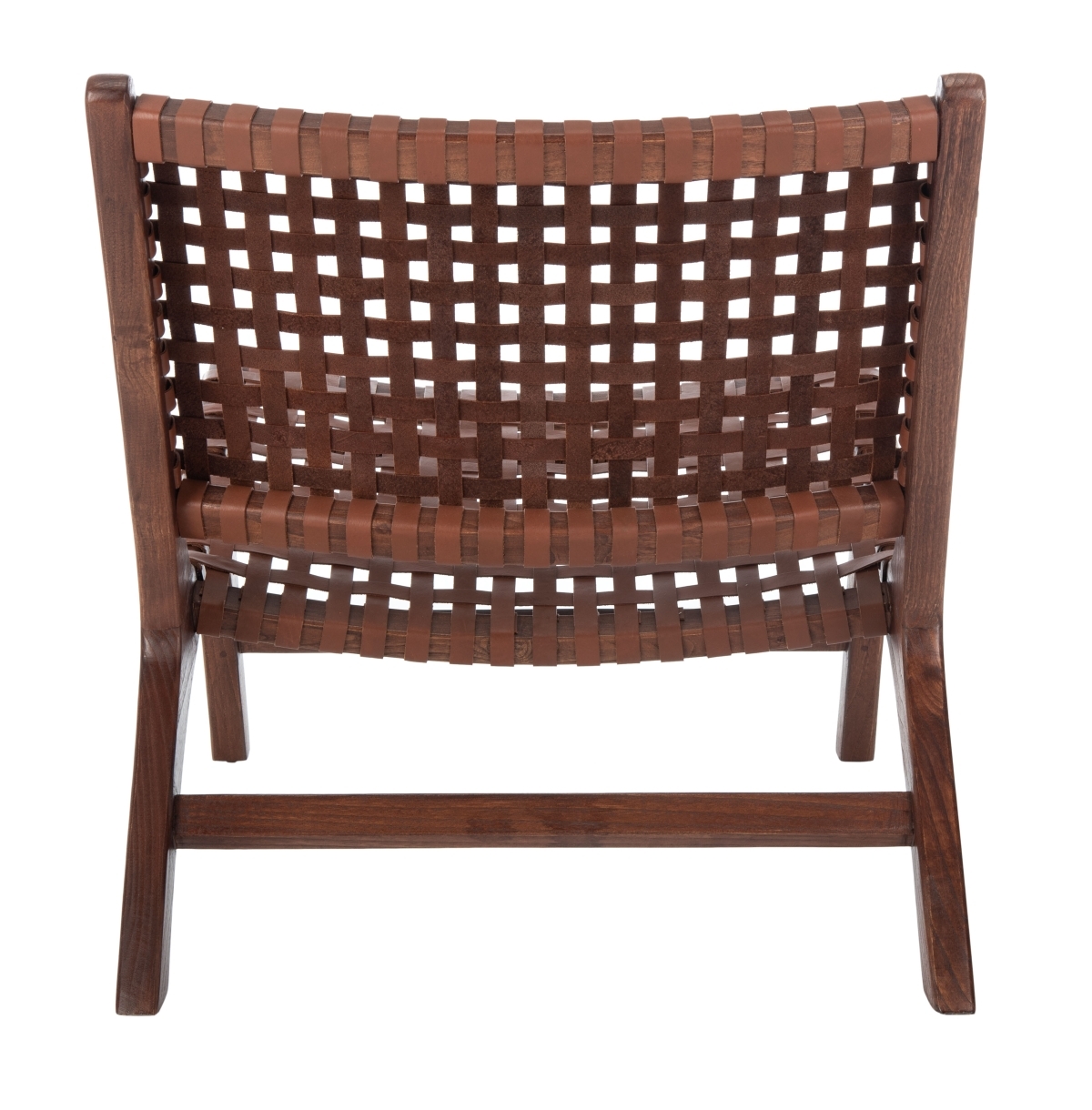 Luna Accent Chair - Cognac / Brown - Safavieh - Image 7