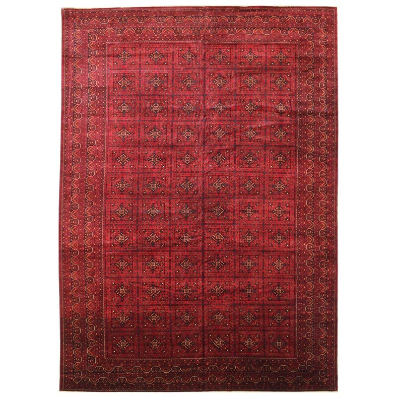 Landry & Arcari Rugs and Carpeting Aghan One-of-a-Kind 13'3"" x 19'3"" Area Rug in Red/Black - Image 0