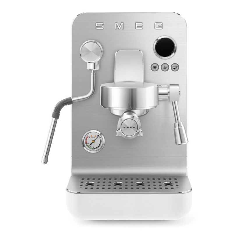 SMEG Semi-Professional Espresso Machine in Matte White - Image 2