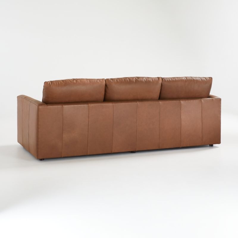 Gather Leather Sofa 98" - Image 3