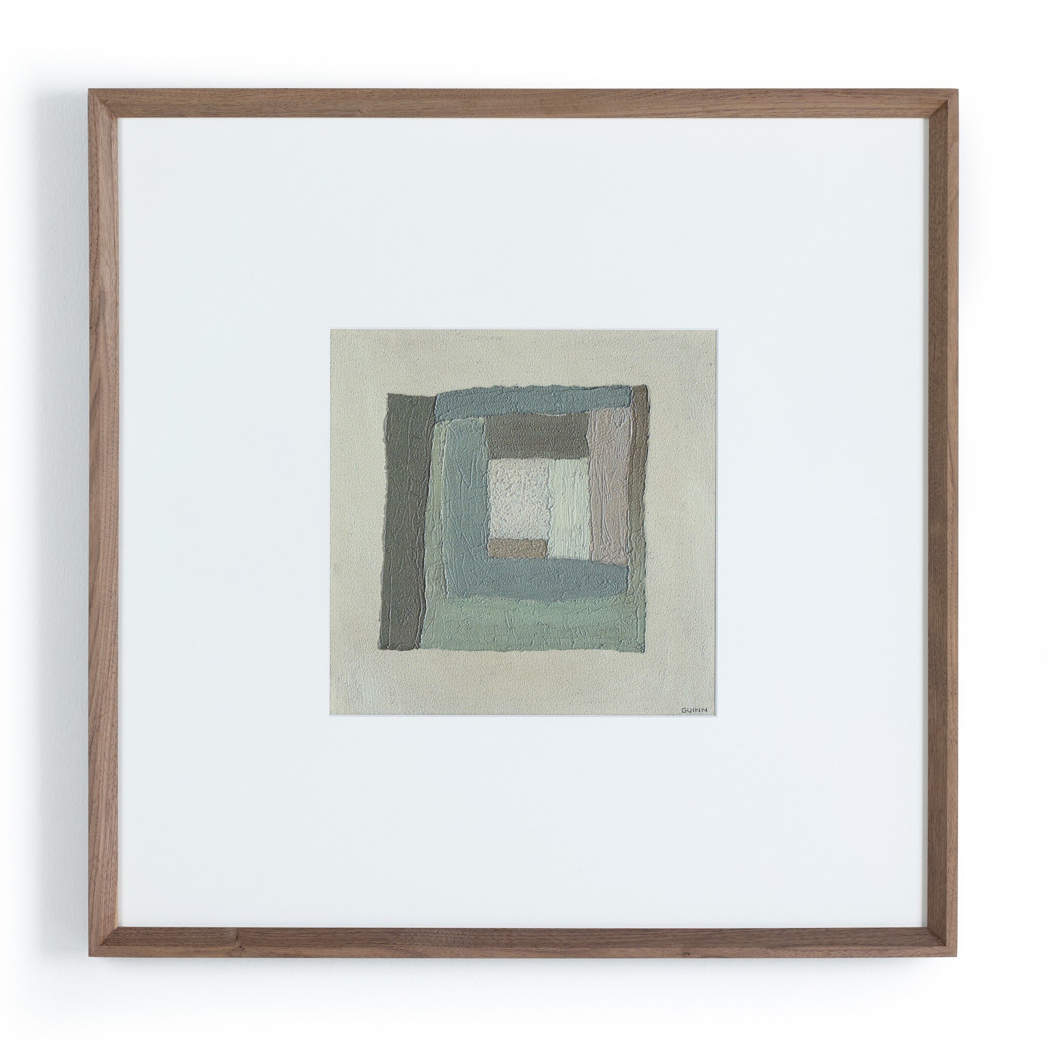 A Day In Your Courts No. 10 by Tyler Guinn - RoofTop 1.5 Rustic Walnut - Image 0