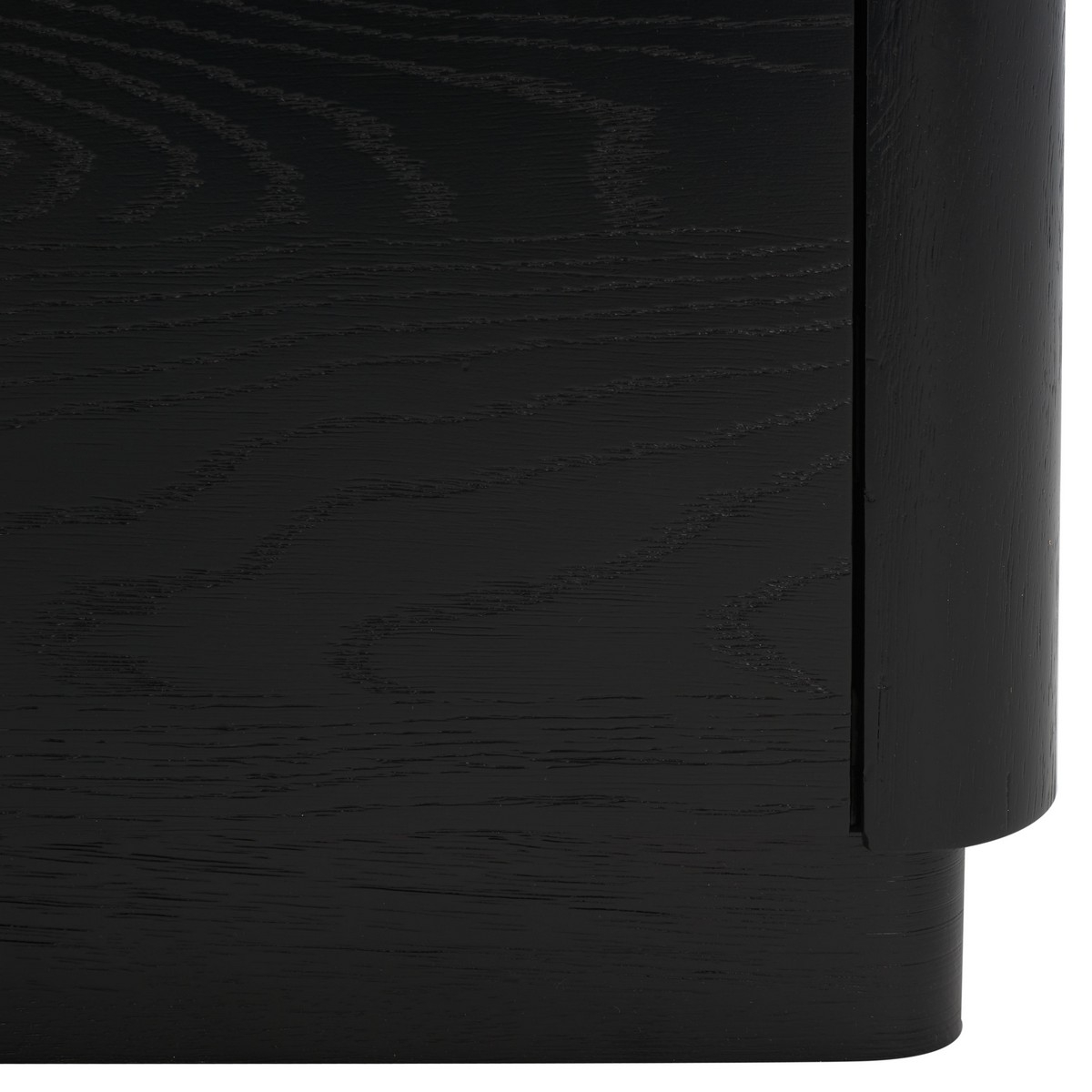 Gabrietta 2 Drawer Wood Nightstand - Black - Image 5