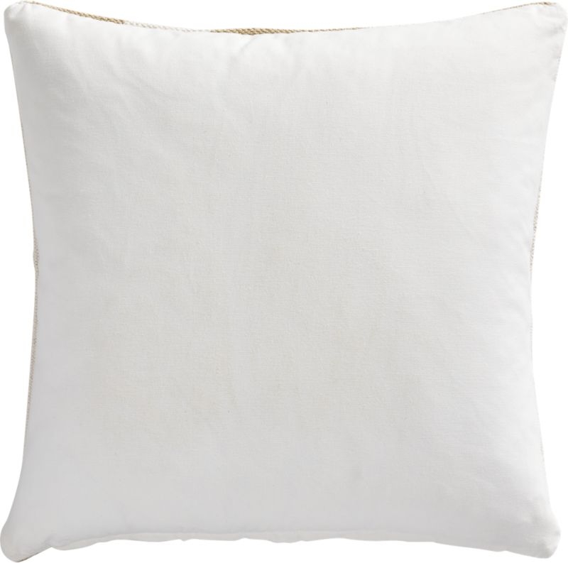 Xbase Natural Tonal Pillow, Down-Alternative Insert, 23" x 23" - Image 3
