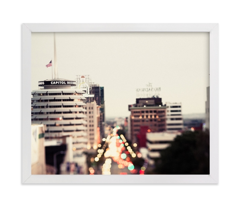 Capitol Records At Dusk Limited Edition Fine Art Print 1 - Image 0