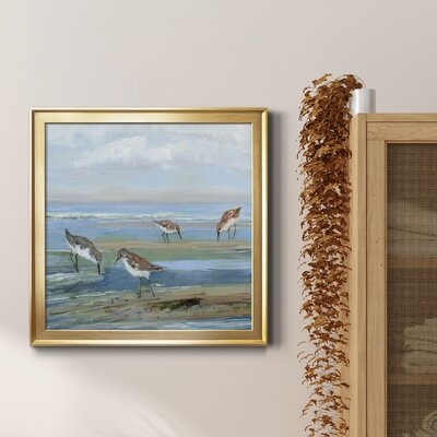 Seabird Beach III-Premium Framed Canvas - Ready To Hang - Image 0