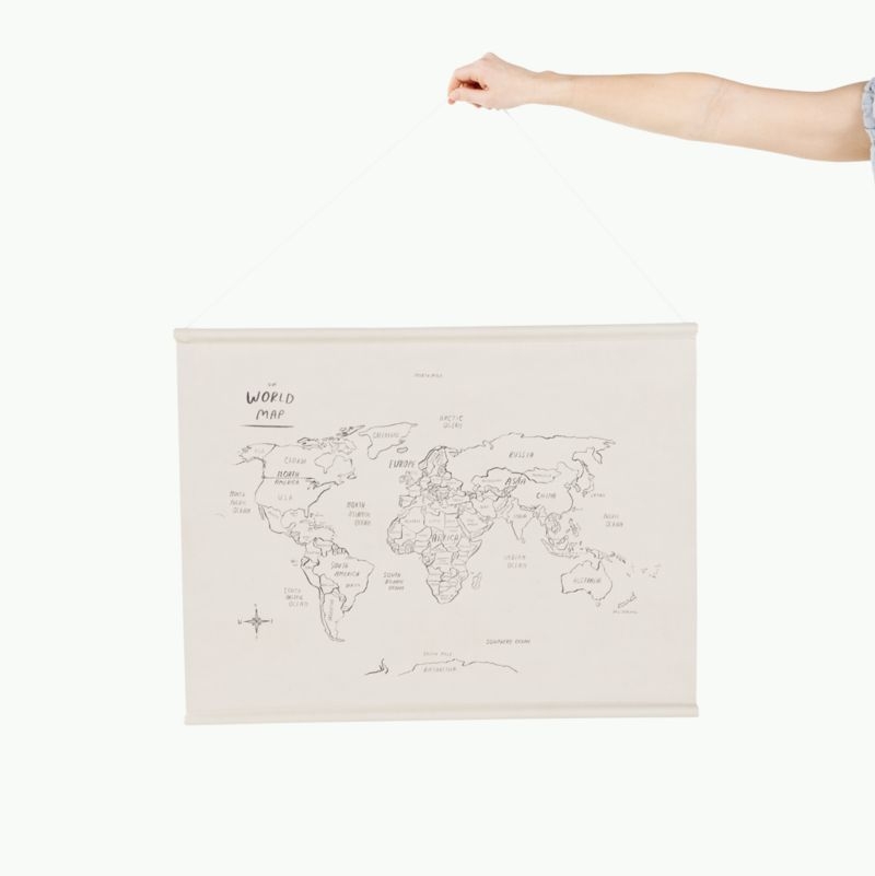 Gathre World Map Tapestry Poster - Image 2