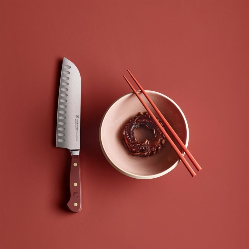 Wusthof Classic Color Tasty Sumac 7" Santoku Knife - Image 1