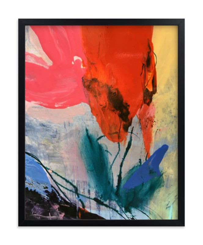 Flower Water Vase Limited Edition Fine Art Print 1 - Image 0