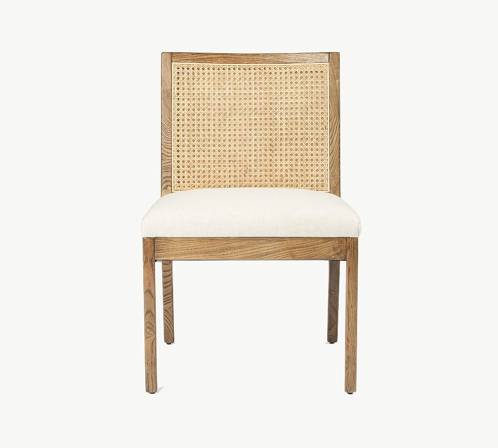 Lisbon Cane Dining Side Chair, Toasted Nettlewood - Image 0