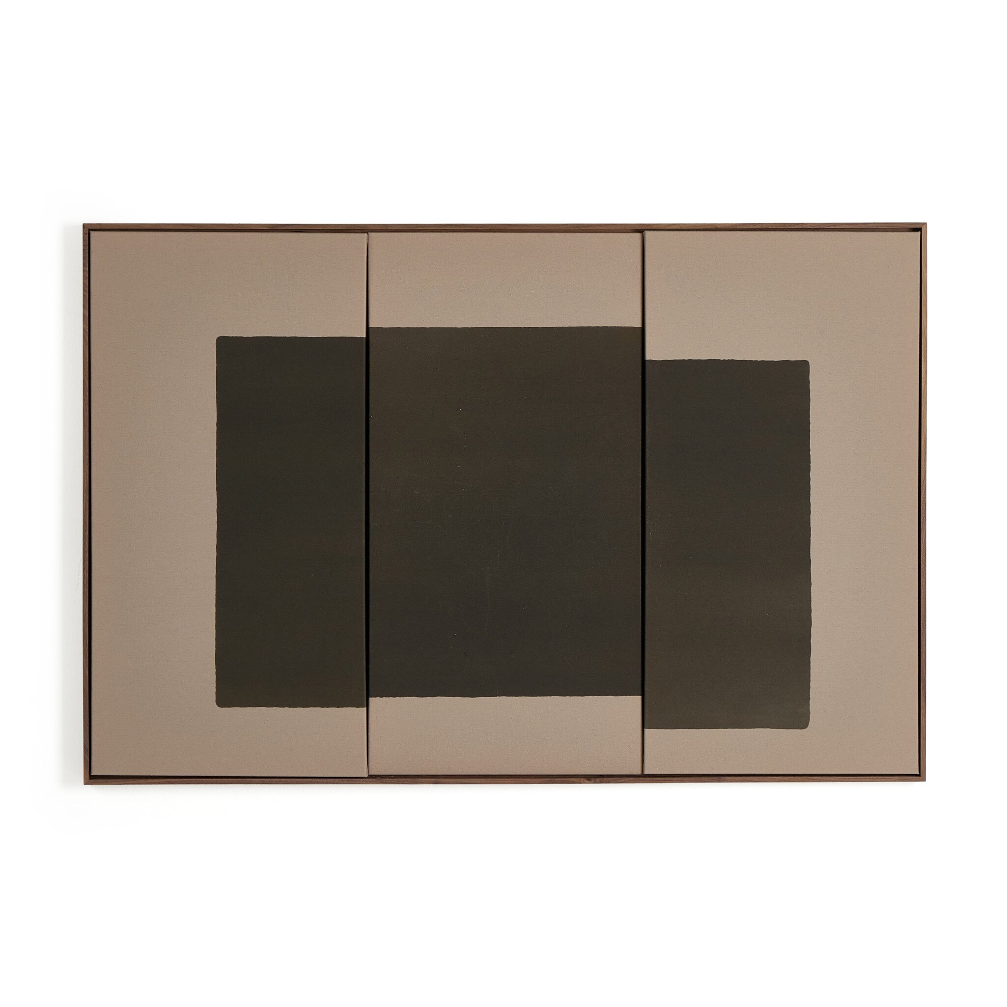 Sarsen by FH Art Studio - Rustic Walnut Floater - Image 0