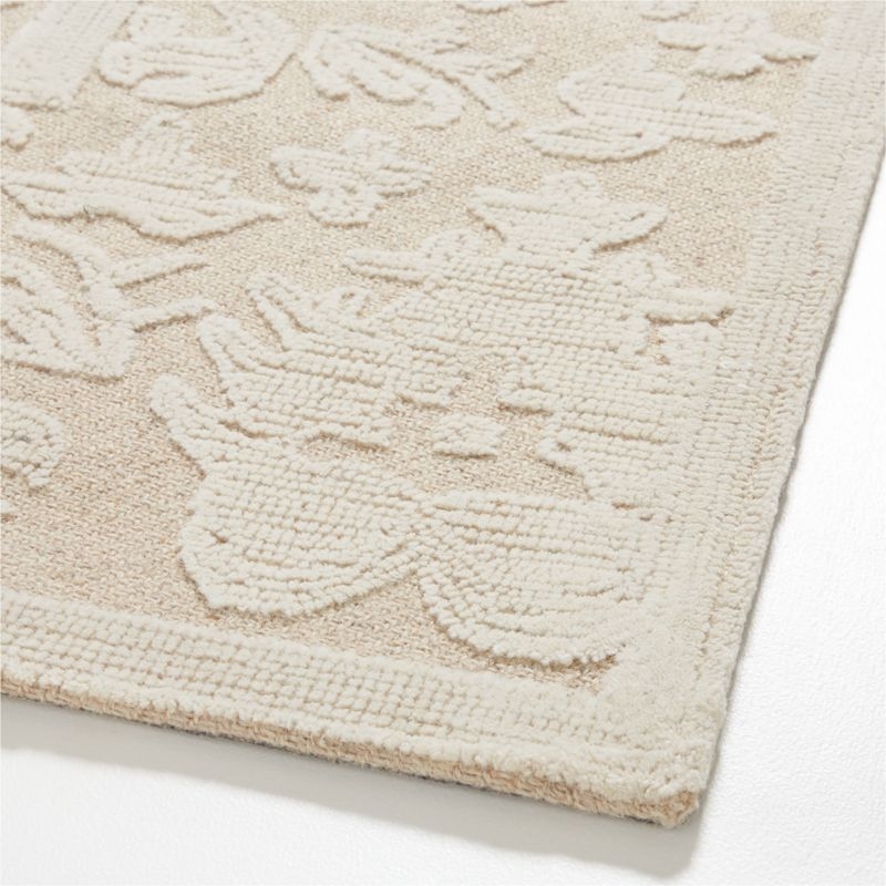 Avalon Wool Hand-Tufted Taupe Area Rug 10'x14' - Image 3