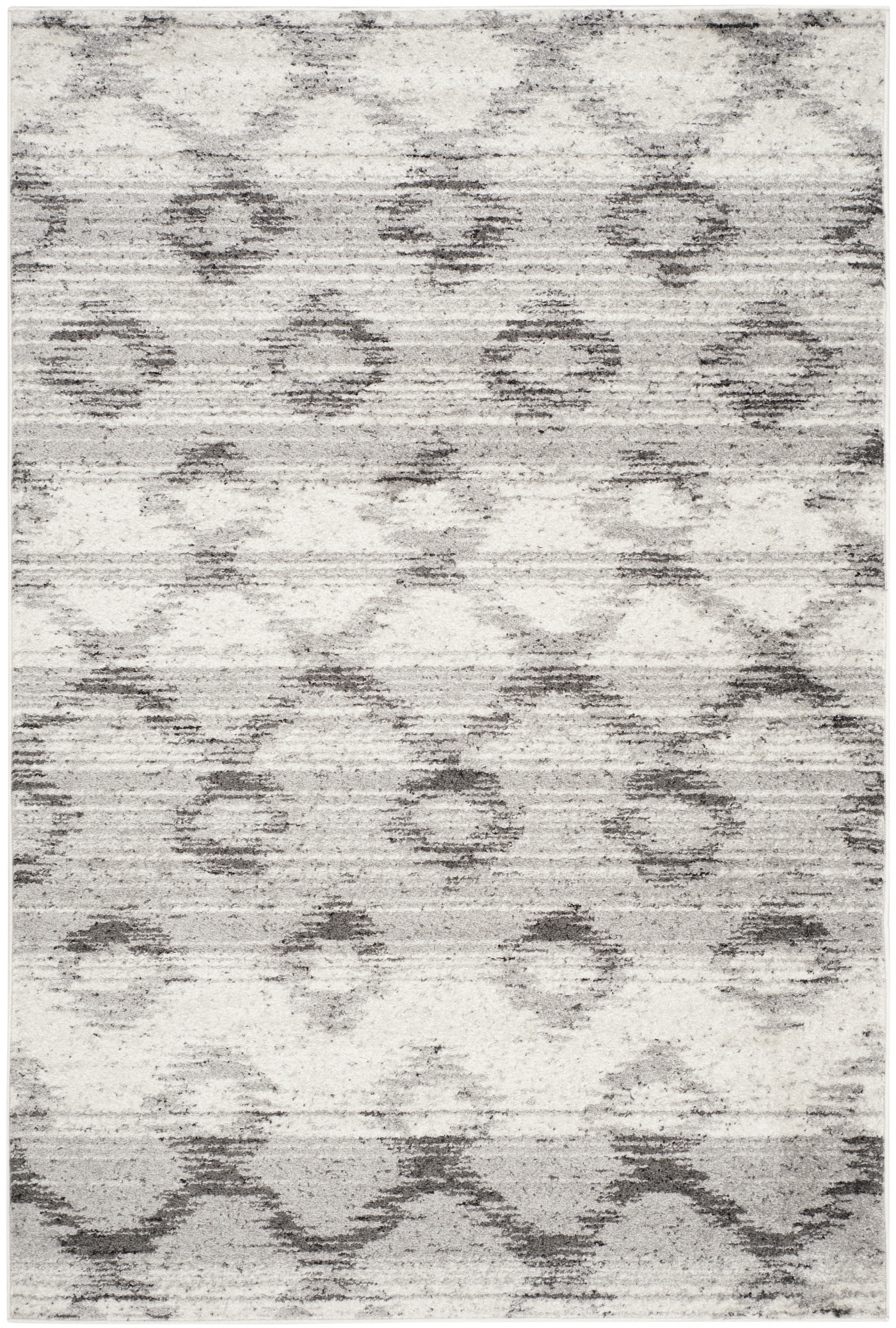 Arlo Home Woven Area Rug, ADR106P, Silver/Charcoal,  5' 1" X 7' 6" - Image 0