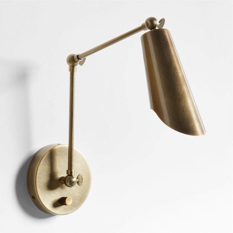 Aurelia Metal Articulating Wall Sconce Light - Image 5