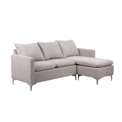 Susquehanna 50" Wide Reversible Sofa & Chaise With Ottoman - Image 0
