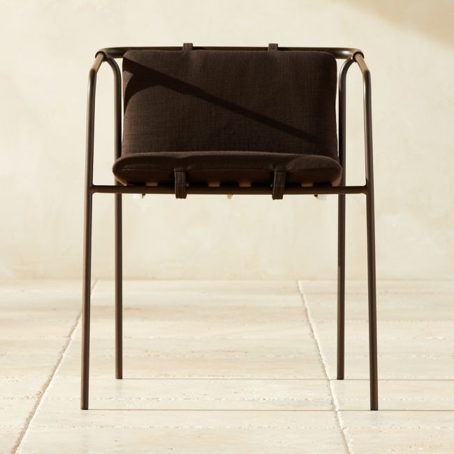 Navene Bronze Dining Chair - Image 0