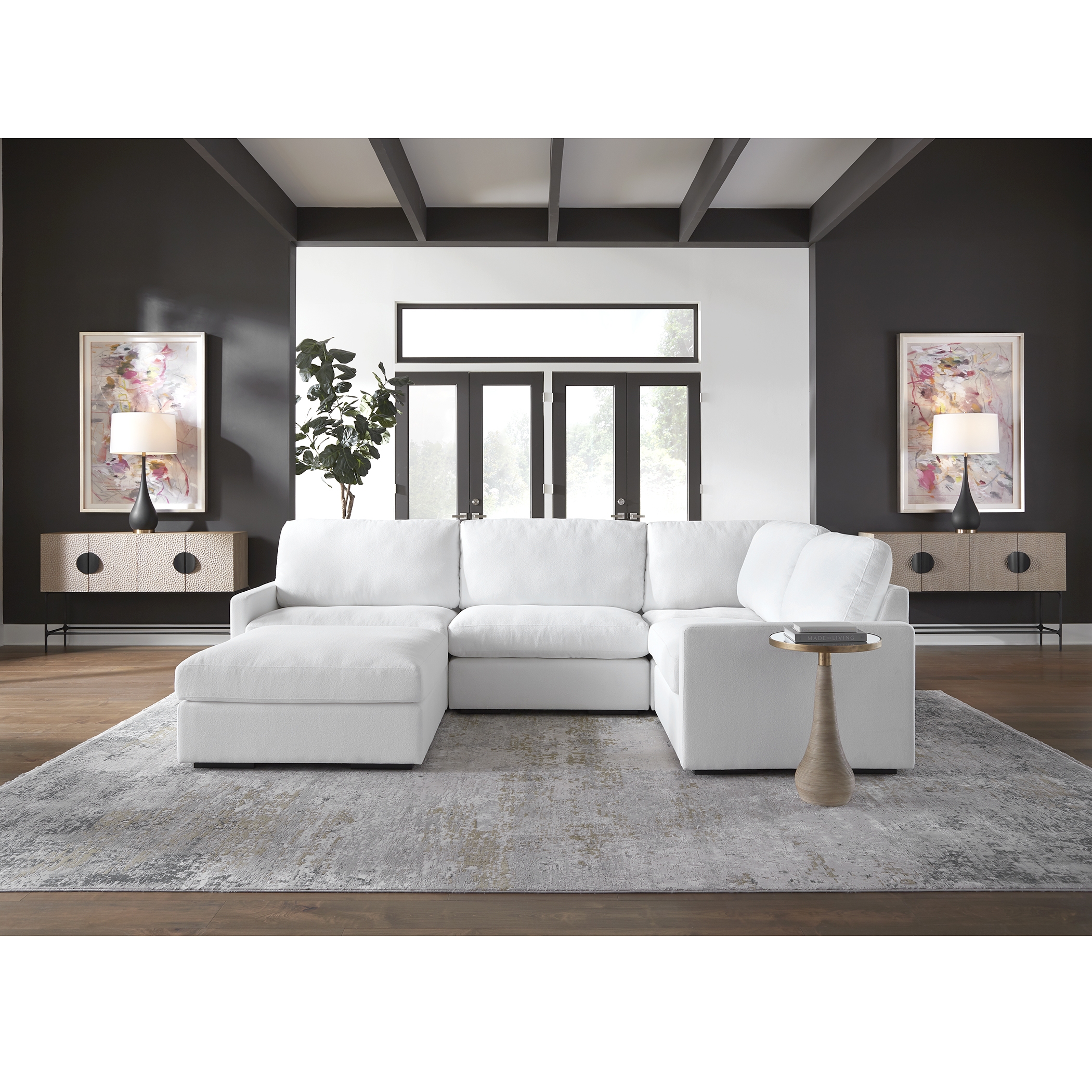 Metropolitan Rush Abstract Prints Set/2 - Image 2