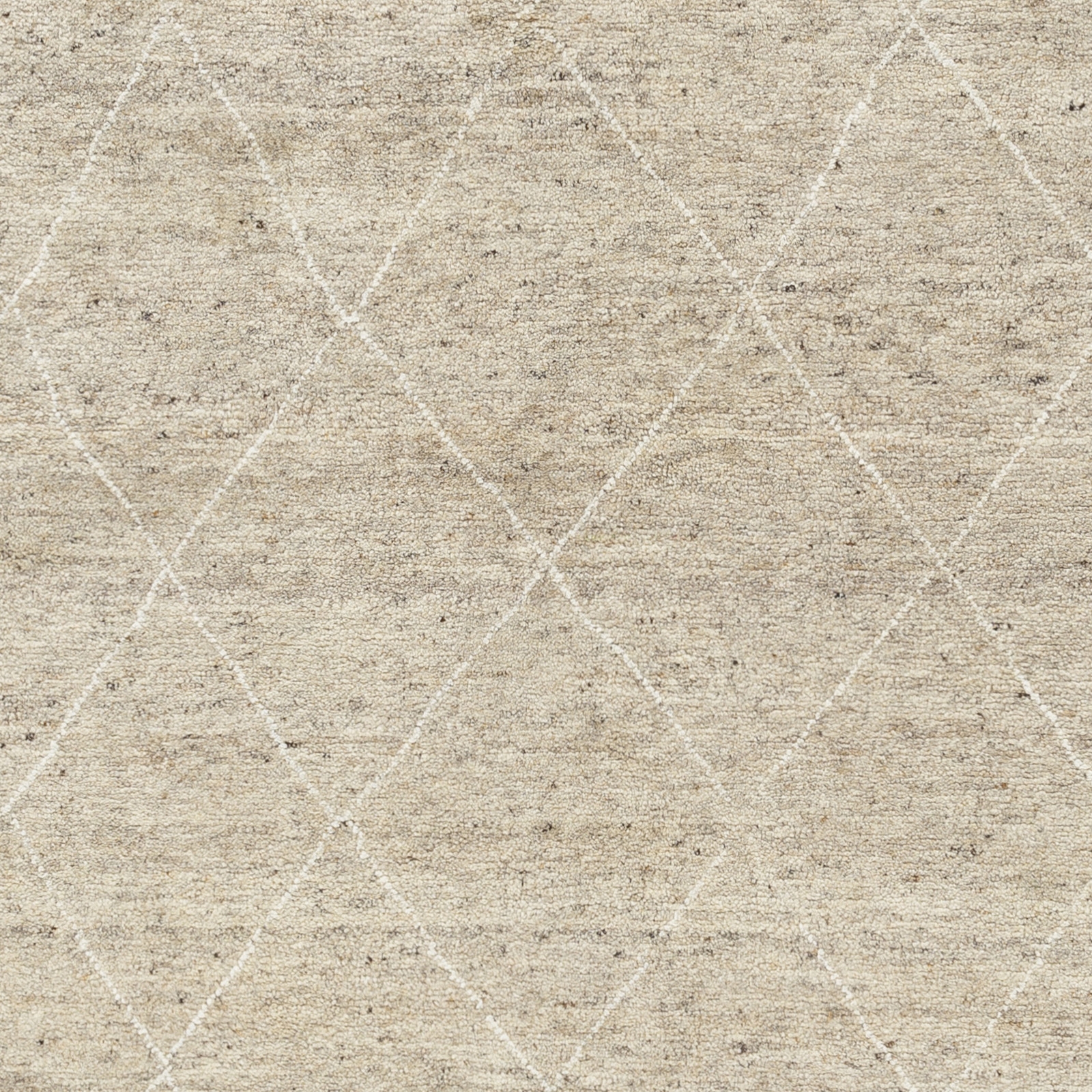 Zara Beige Indoor 6' x 9' Handmade Rug - Image 1