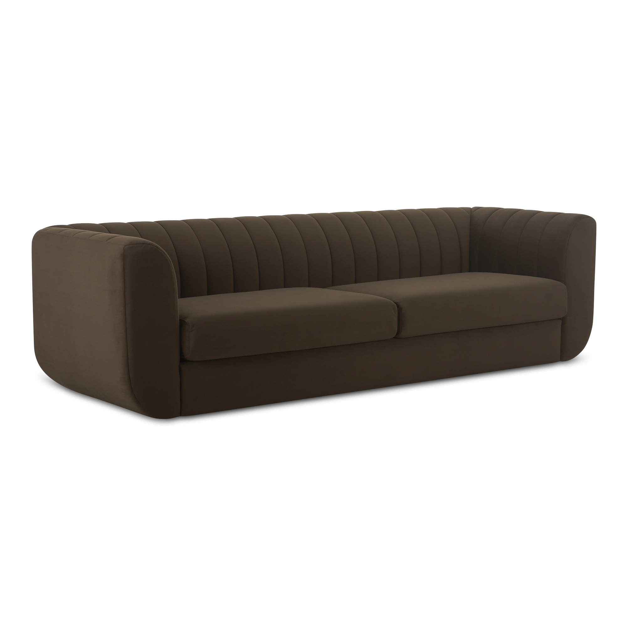 Rosy Sofa Dark Brown - Image 1