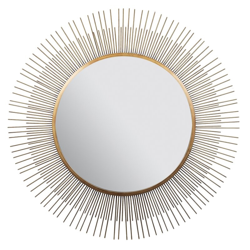Pressler Sunburst Accent Mirror, Gold - Image 0