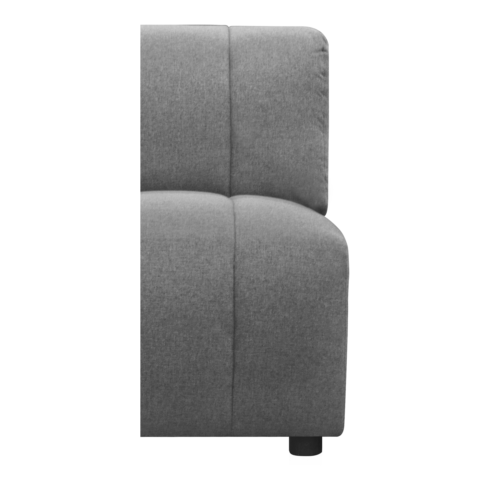 Lyric Slipper Chair Grey - Image 4