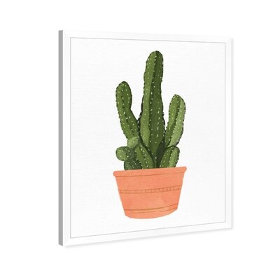 'Cactus Coral III' - Picture Frame Graphic Art Print on Paper - Image 0