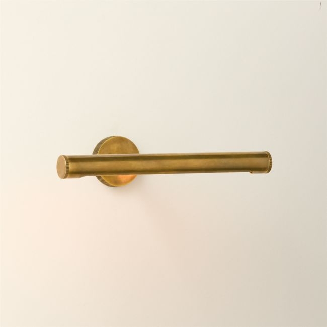 Archive Aged Brass 11.75" Wall Mount Picture Light - Image 0