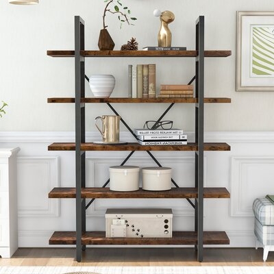 Industrial Etagere Bookcase - Image 0