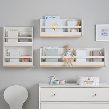 Sydney Slim Bookrack, White, WE Kids - Image 3